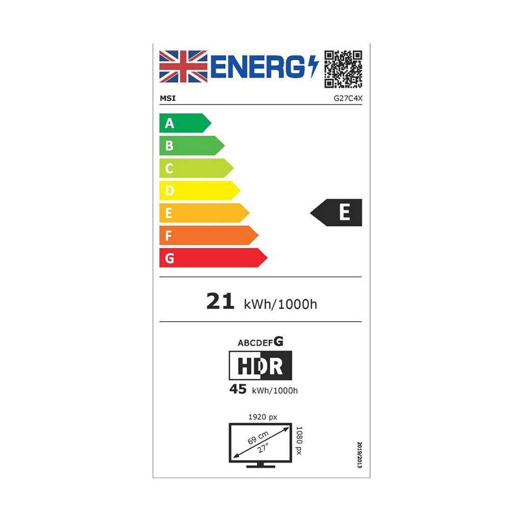MSI G27C4X kaina ir informacija | Monitoriai | pigu.lt