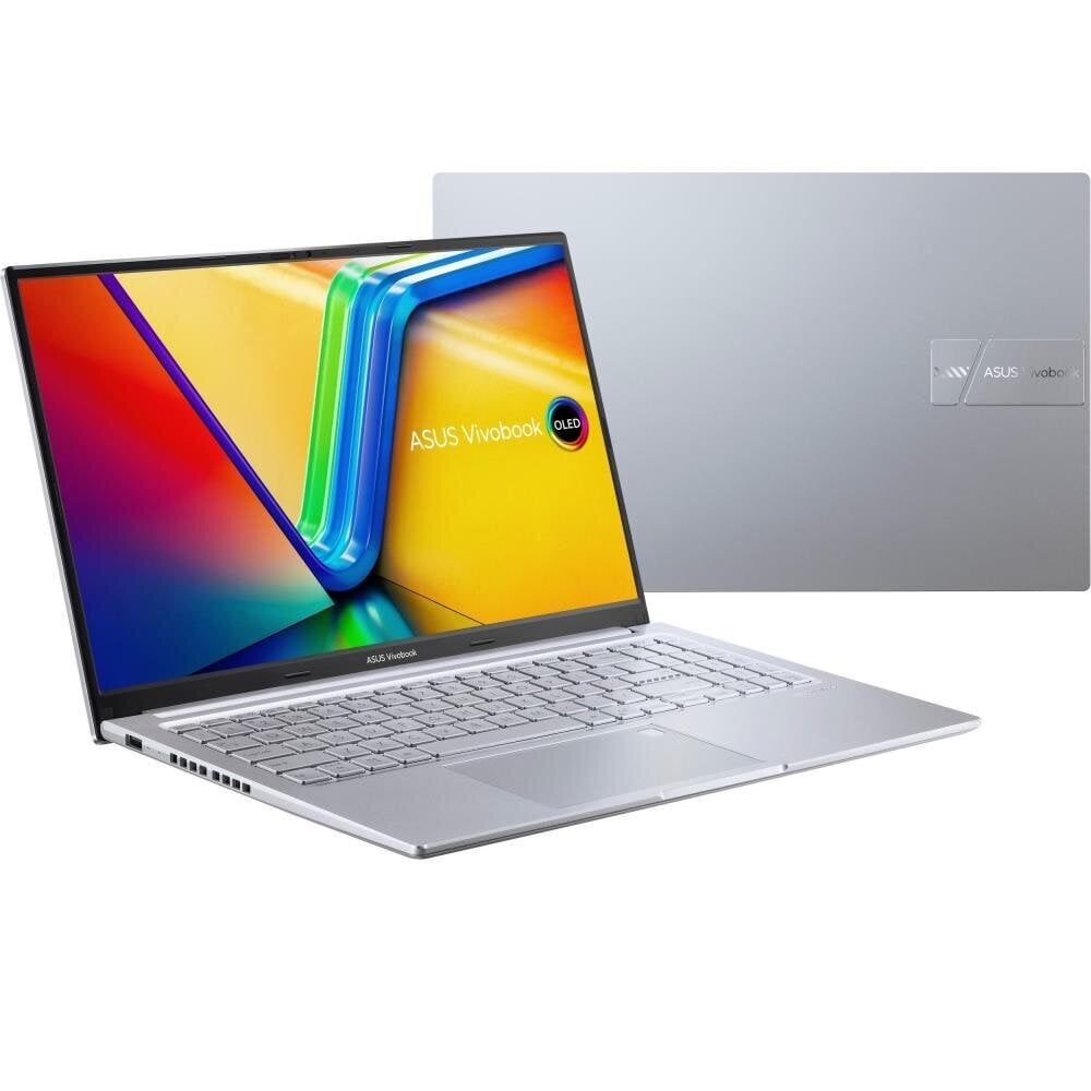 Asus Vivobook 15 OLED (M1505YA-MA086W) AMD Ryzen 7 7730U 16GB 512SSD AMD Radeon Graphics W11H Silver kaina ir informacija | Nešiojami kompiuteriai | pigu.lt