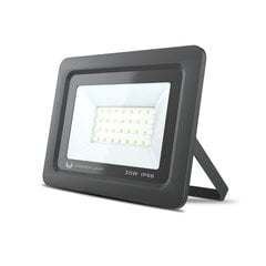 Forever PROXIM II Комнатный & Уличный IP66 LED PIR Прожектор 30W 2400 люменов холодно белый 6000K Черный цена и информация | Уличные светильники | pigu.lt