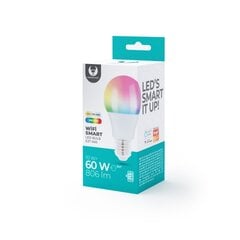 Bulb LED SMART E27 A60 10W RGB+CCT+DIM Tuya 806lm 230V Forever Light цена и информация | Электрические лампы | pigu.lt