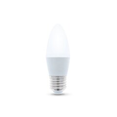 Forever E27 C37 6W LED лампочка 1460 люменов 3000K Тепло белый в безопастном корпусе цена и информация | Электрические лампы | pigu.lt