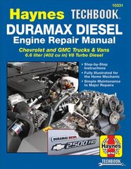 Duramax Diesel Engine (2001-2019): 2001 Thru 2019 Chevrolet and GMC Trucks & Vans 6.6 Liter (402 Cu In) V8 Turbo Diesel цена и информация | Путеводители, путешествия | pigu.lt