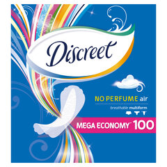Прокладки Discreet Air 100 шт. цена и информация | Тампоны, гигиенические прокладки для критических дней, ежедневные прокладки | pigu.lt