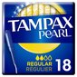 Tamponai Tampax Pearl Regular, 18 vnt. kaina ir informacija | Tamponai, higieniniai paketai, įklotai | pigu.lt