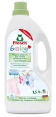 Frosch skysta skalbimo priemonė vaikams 1500 ml kaina ir informacija | Skalbimo priemonės | pigu.lt