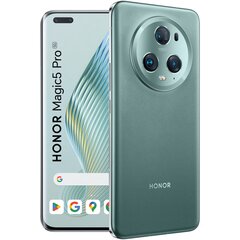 Honor Magic5 Pro 5109ARFA 5G Dual SIM 12/512GB, Meadow Green цена и информация | Мобильные телефоны | pigu.lt