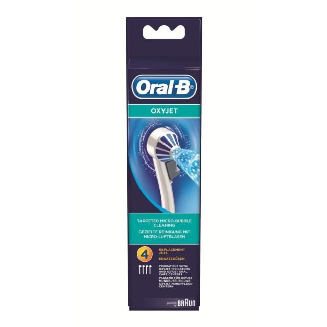 Braun Oral-B OxyJet kaina ir informacija | Elektrinių dantų šepetėlių antgaliai | pigu.lt