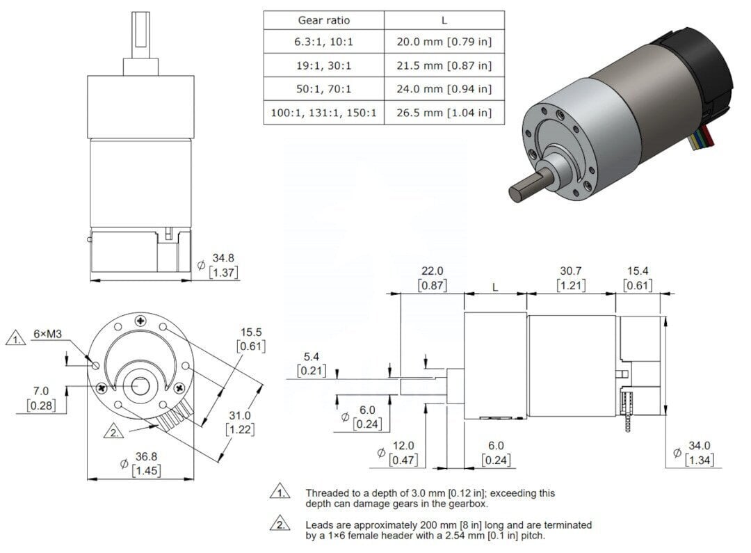 Variklis Pololu 4692 30:1 цена и информация | Mechaniniai įrankiai | pigu.lt