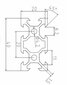 Anoduoto aliuminio profilis OpenBuilds, V-Slot 2040, 1500mm kaina ir informacija | Sujungimo profiliai | pigu.lt