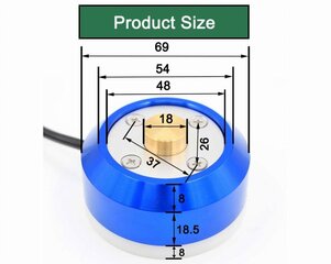 Automatinis pozicionavimo jutiklis Touch Probe PB1 kaina ir informacija | Davikliai, jutikliai | pigu.lt