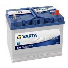 Akumuliatorius Varta Blue Dynamic E23 70Ah 630A цена и информация | Аккумуляторы | pigu.lt