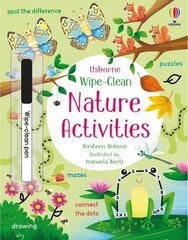 Wipe-Clean Nature Activities цена и информация | Книги для самых маленьких | pigu.lt