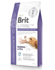 Brit Veterinary Diet Gastrointestinal Low Fat Herring&Pea, 12 kg kaina ir informacija | Sausas maistas šunims | pigu.lt