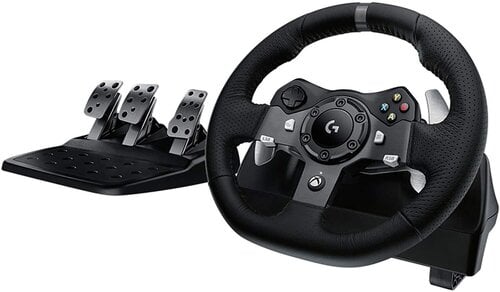 Игровой руль Logitech G920 цена и информация | Игровые рули | pigu.lt