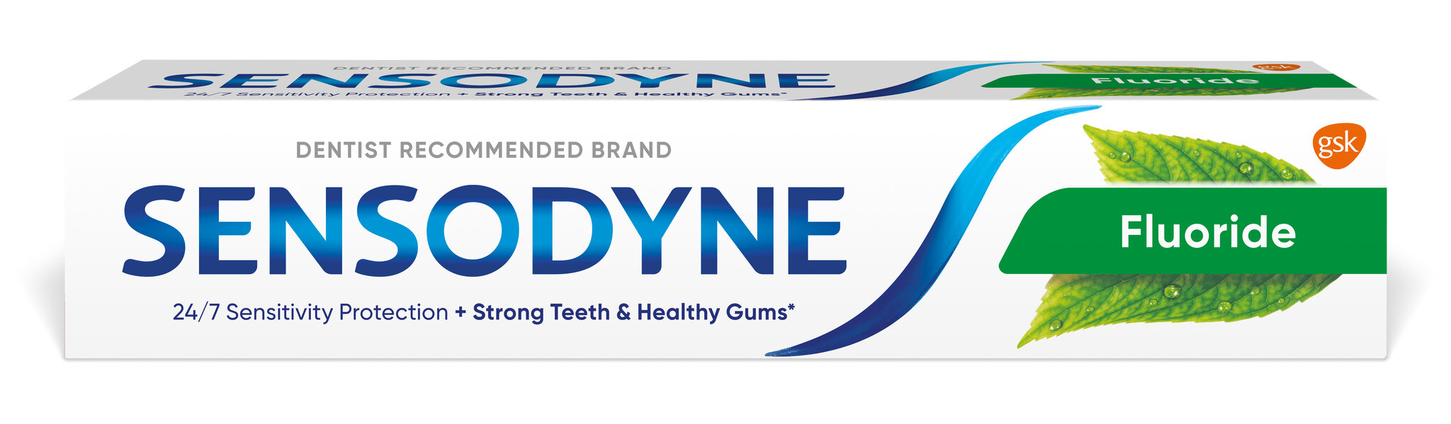Dantų pasta Sensodyne Fluoride, 6 x 75 ml kaina ir informacija | Dantų šepetėliai, pastos | pigu.lt