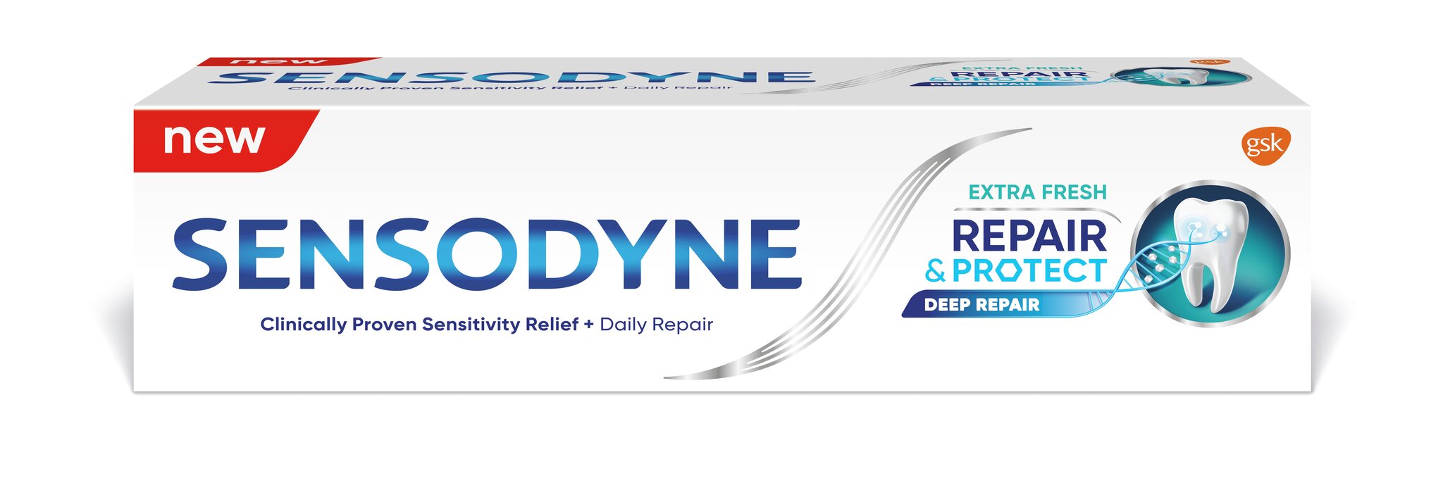 Dantų pasta Sensodyne Repair&Protect Extra, 6 x 75 ml kaina ir informacija | Dantų šepetėliai, pastos | pigu.lt