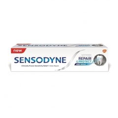 Dantų pasta Sensodyne Repair&Protect Whitening, 6 vnt. x 75ml kaina ir informacija | Dantų šepetėliai, pastos | pigu.lt