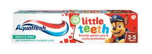 Aaqua Свежая зубная паста маленькие зубы (3-5 м) 50 мл, 6 упаковок цена и информация | Зубные щетки, пасты | pigu.lt