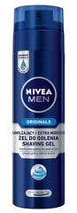 Skutimosi želė Nivea Men Mild, 4 x 200 ml kaina ir informacija | Skutimosi priemonės ir kosmetika | pigu.lt