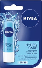 Губы Nivea Hydro Care Cream, 4, 8G, 6 набор упаковки цена и информация | Помады, бальзамы, блеск для губ | pigu.lt