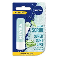 Nivea Lip Care Scrub, бальзам с алоэ вера, 12 упаковочный набор цена и информация | Помады, бальзамы, блеск для губ | pigu.lt