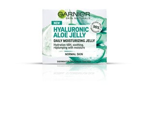 Gelinis drėkinamasis kremas Garnier Hyaluron ic Aloe Jelly, 6 x 50 ml kaina ir informacija | Veido kremai | pigu.lt