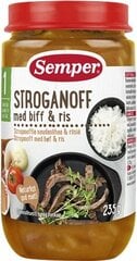 Befstrogenas Semper, 12 mėn+, 235g x 6 pakuotės цена и информация | Каши | pigu.lt