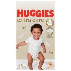 Sauskelnės Huggies Soft 4(8-14kg) Mega, 60 vnt. kaina ir informacija | Sauskelnės | pigu.lt