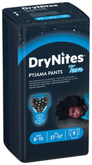 Sauskelnės Huggies DryNites Boys (27-57kg) 3 x 9 vnt. kaina ir informacija | Sauskelnės | pigu.lt