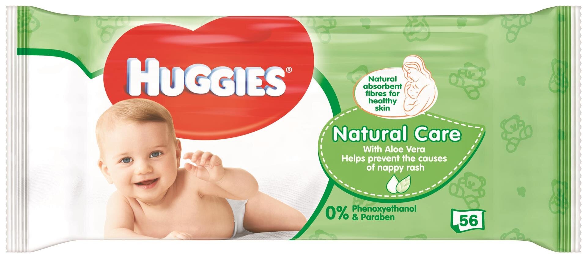 Drėgnų servetėlių rinkinys HUGGIES Natural Care, 5 pak. kaina ir informacija | Drėgnos servetėlės, paklotai | pigu.lt