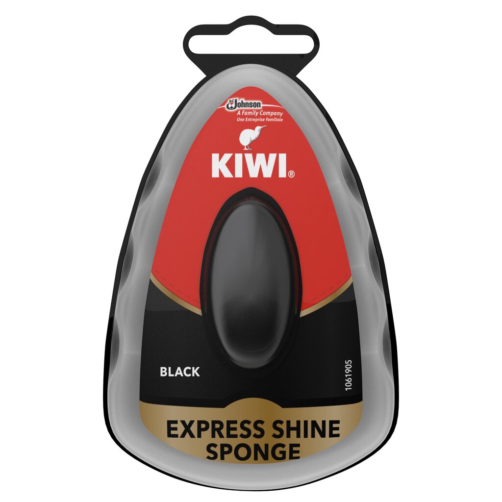 Kiwi Express kempinėlė, juoda цена и информация | Drabužių ir avalynės priežiūros priemonės | pigu.lt