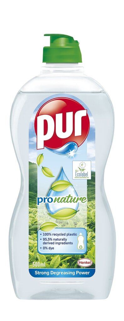 Pur Pro Nature indų ploviklis, 5 x 500ml kaina ir informacija | Indų plovimo priemonės | pigu.lt