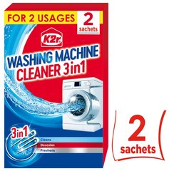 K2R Cleaner 3IN1 очиститель стиральных машин, 2 пункта, 3 упаковочного набора цена и информация | Средства для стирки | pigu.lt