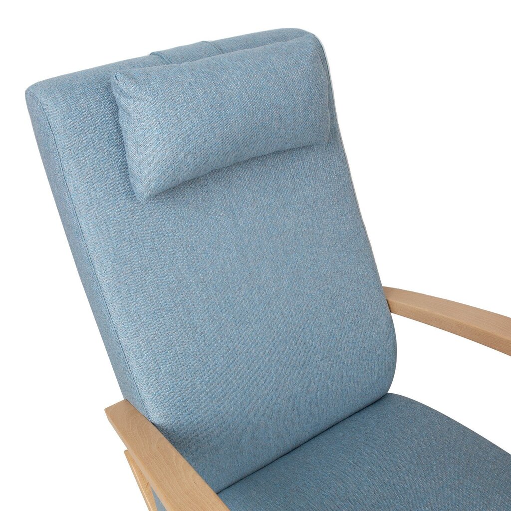Supama kėdė Home4You Venla, mėlyna kaina ir informacija | Svetainės foteliai | pigu.lt