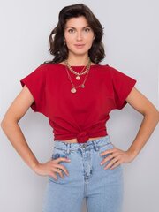 Palaidinė moterims Fancy 2016102899099, raudona цена и информация | Женские блузки, рубашки | pigu.lt