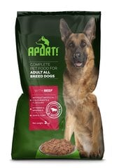 Apor su jautiena 3kg, 5 pakuočių komplektas цена и информация | Сухой корм для собак | pigu.lt