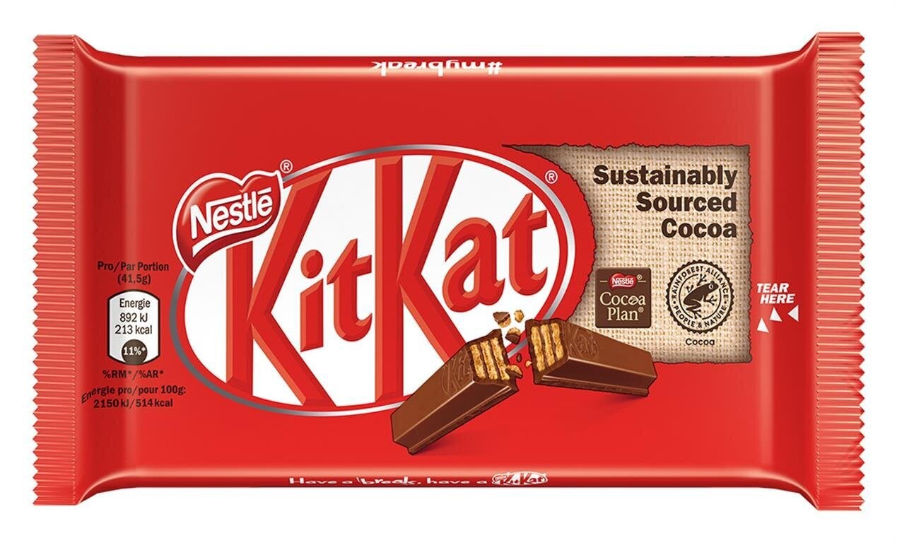 Šokoladas Kit Kat, 5g x 24 vnt. kaina ir informacija | Saldumynai | pigu.lt