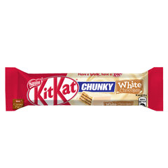 Šokoladukas su baltuoju šokoladu Nestle Kit Kat Chunky, 24x40g цена и информация | Сладости | pigu.lt