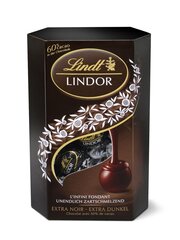 Juodojo šokolado (60%) rutuliukai Lindt Lindor, 8 vnt. x 200g цена и информация | Сладости | pigu.lt