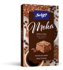 Vaflinis tortas Selga Moka, 6x350g цена и информация | Сладости | pigu.lt