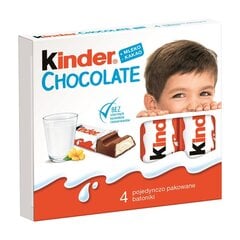 Šokoladas Kinder, 20x50g kaina ir informacija | Saldumynai | pigu.lt