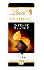 Lindt Excellence Dark Chocolate с апельсинами, 100 г, 10 упаковок цена и информация | Сладости | pigu.lt