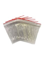 300 шт. Пакеты Zip Lock с застежкой 80 x 180 mm 45 my цена и информация | Посуда для хранения еды | pigu.lt