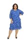 Suknelės moterims Azima 83, mėlyna цена и информация | Suknelės | pigu.lt