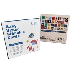 Kortelės su paveiksliukais kūdikiams Cards, 6-12 mėn. kaina ir informacija | Žaislai kūdikiams | pigu.lt