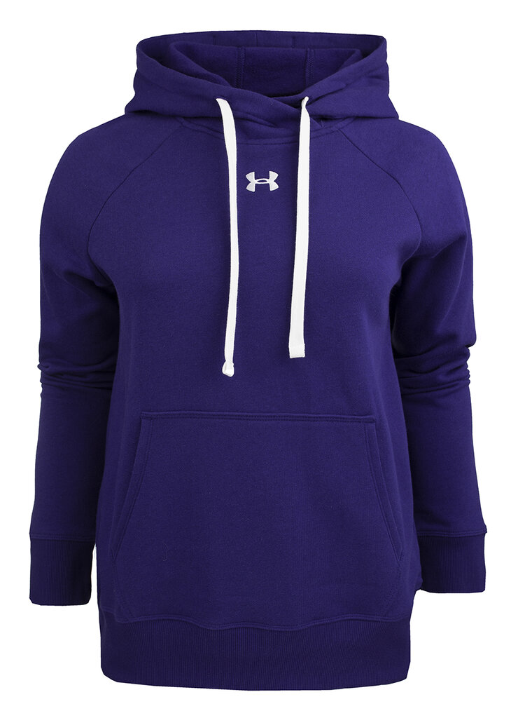 Džemperis moterims Under Armour Rival Fleece Hb Hoodie 1356317 468, mėlynas kaina ir informacija | Džemperiai moterims | pigu.lt