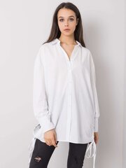 Marškiniai moterims Rue Paris 2016102914730, balti цена и информация | Женские блузки, рубашки | pigu.lt