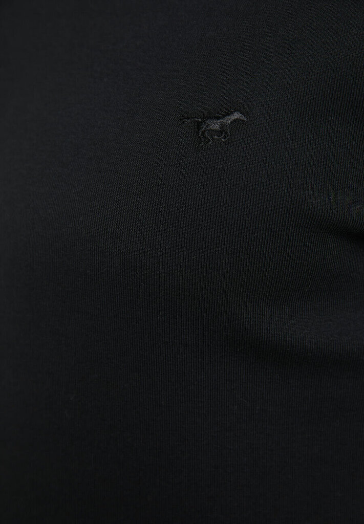 Mustang vyriški marškinėliai ilgomis rankovėmis, juodi kaina ir informacija | Vyriški marškinėliai | pigu.lt