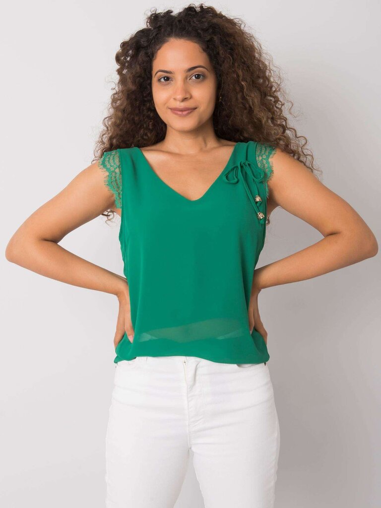 Palaidinė moterims Italy Moda, žalia kaina ir informacija | Palaidinės, marškiniai moterims | pigu.lt