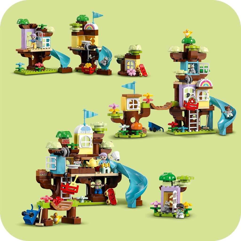 10993 LEGO® DUPLO 3 viename Namelis medyje kaina ir informacija | Konstruktoriai ir kaladėlės | pigu.lt
